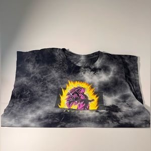 Dragonball Z X Primitive Goku Super Saiyan Tie Dye